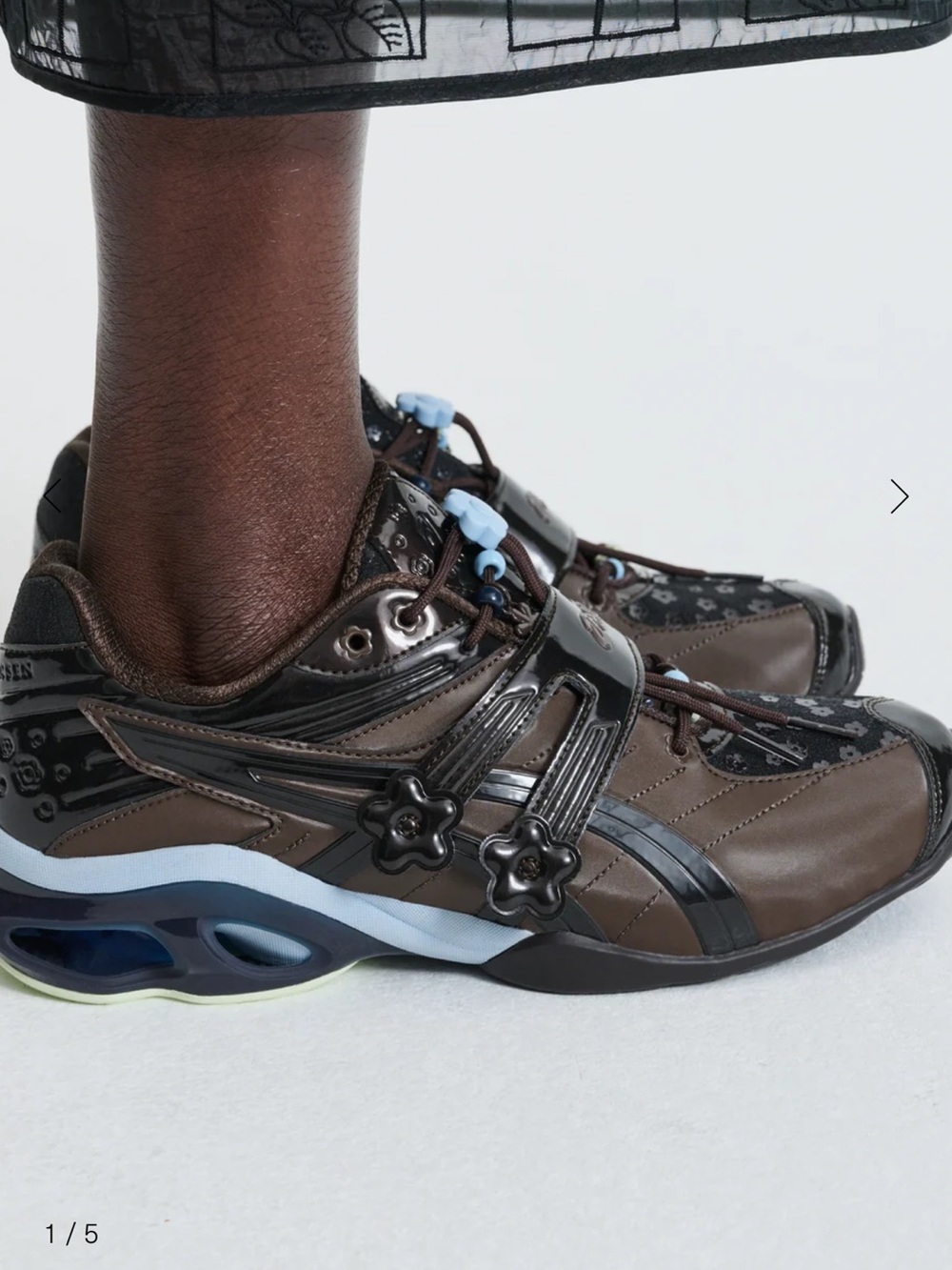 Cecilie Bahnsen x ASICS black/brown coffee women’s 8.5